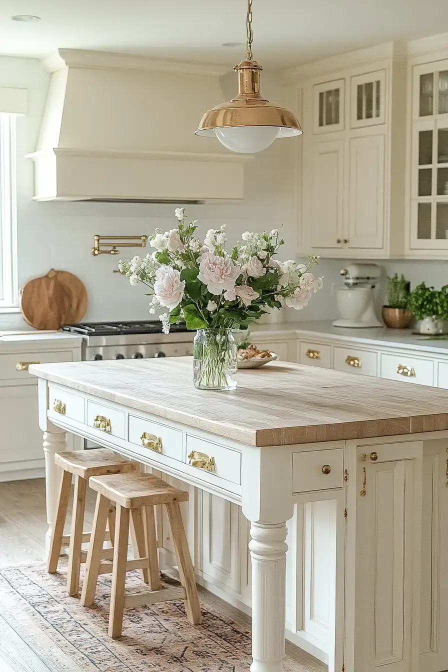 29 Farmhouse Kitchen With White Cabinets Ideas That Stay Honest 15