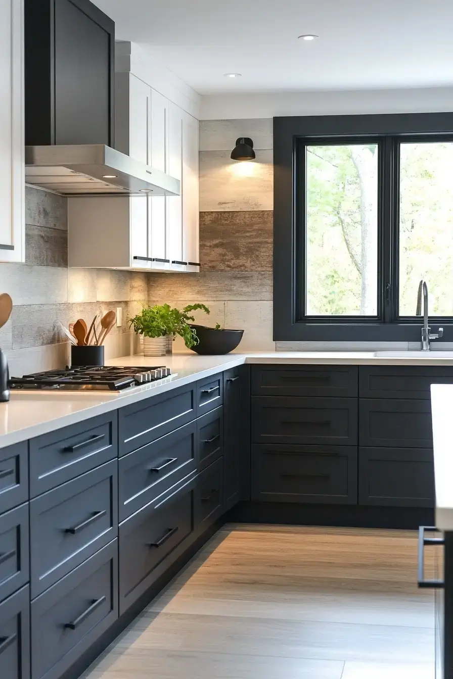 29 Aluminium Kitchen Cabinets Ideas for a Cool, Clean Look 15