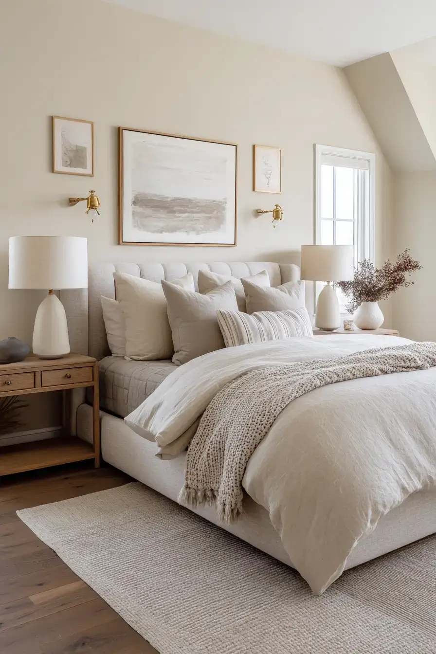 29 Warm Neutral Bedroom Ideas That Never Go Flat 16
