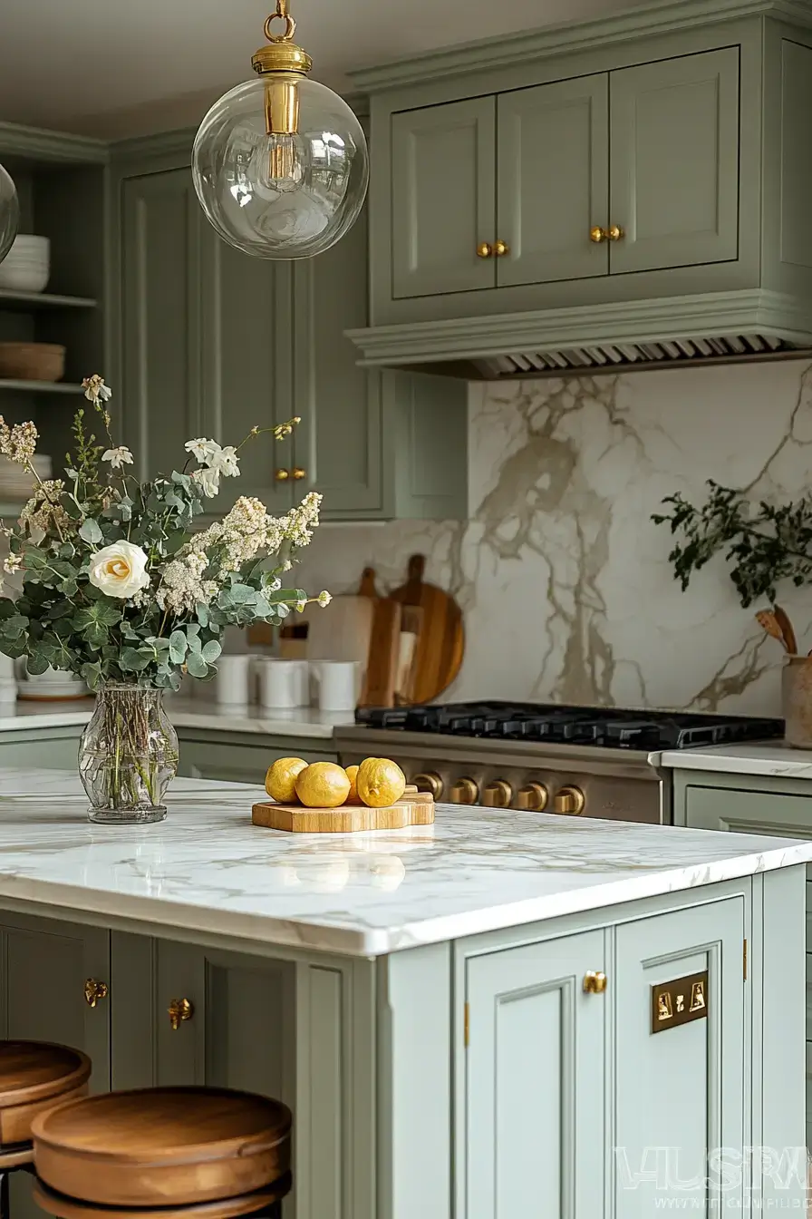 29 Sage Kitchen Cabinets Ideas for a Calm, Real Kitchen 16