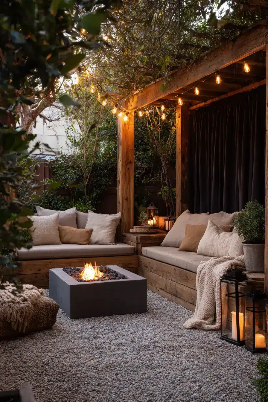 29 Fire Pit Ideas for a Backyard on a Budget That Still Feel Cozy 16