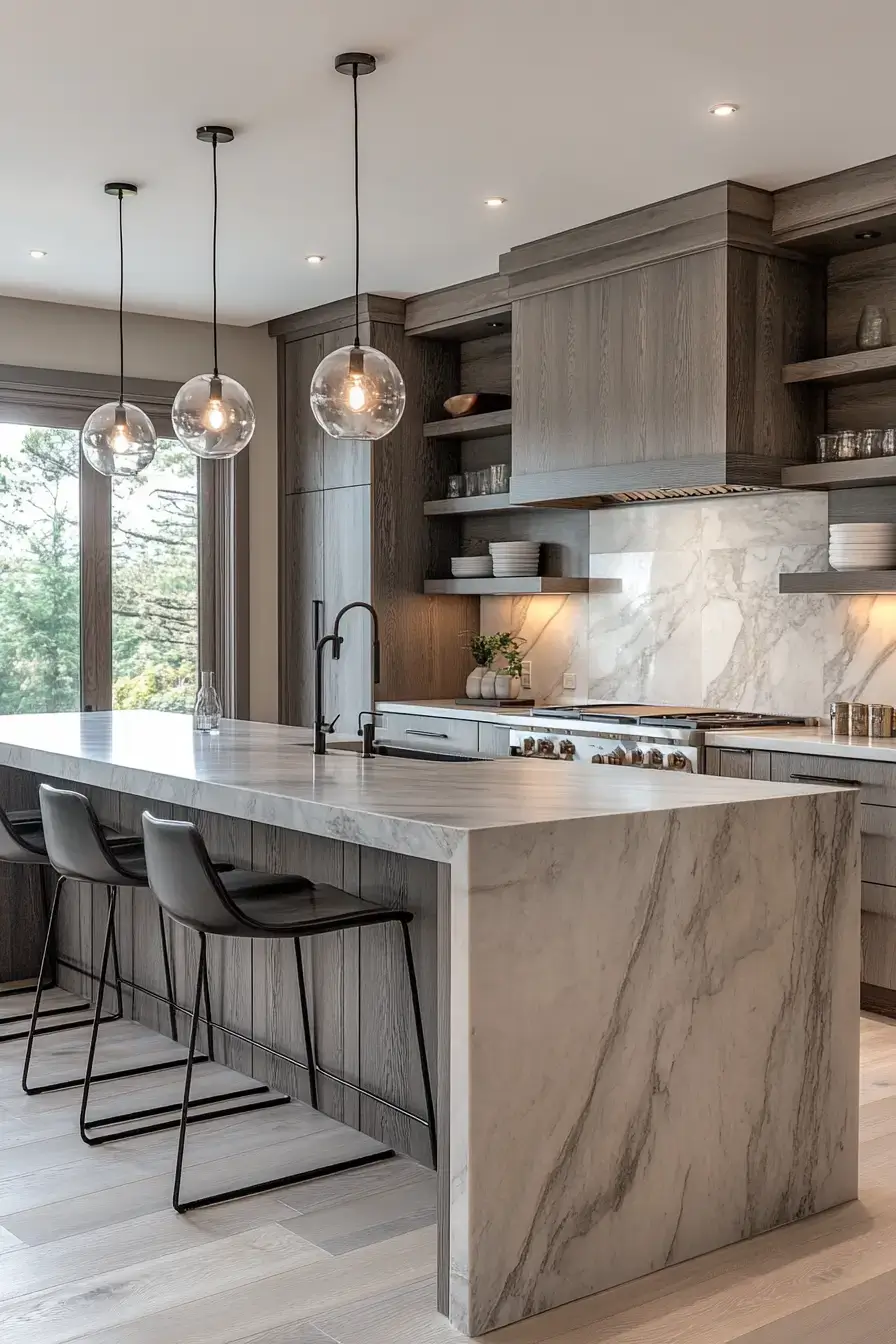 29 Stained Kitchen Cabinets Ideas That Show the Real Wood 16