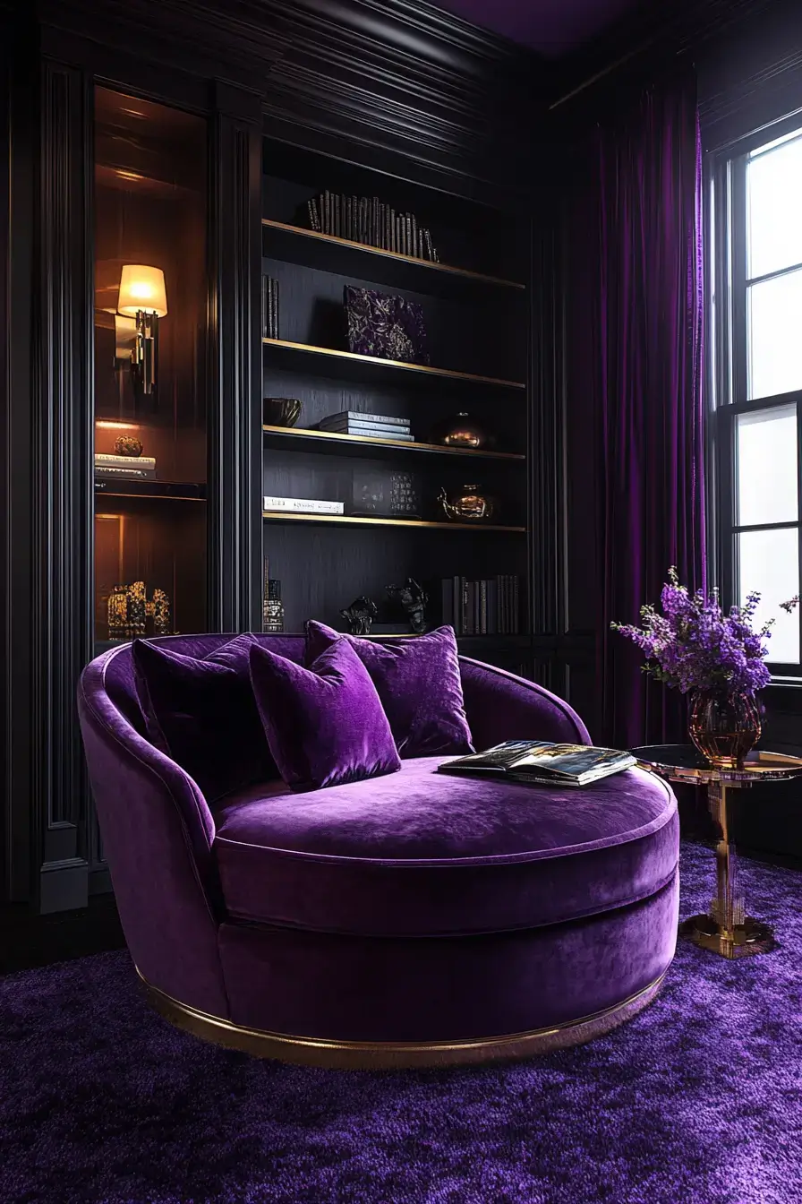 29 Purple Room Decor Ideas for a Space That Feels Grown-Up 16
