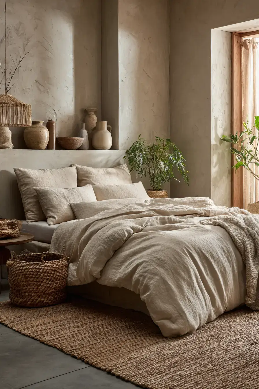 29 Warm Beige Bedroom Ideas for a Room That Calms You Down 16