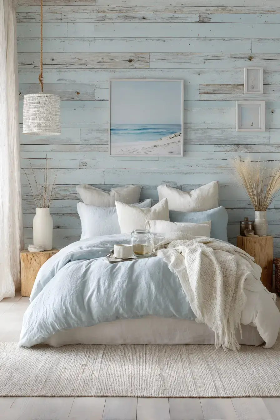 29 Beach Theme Bedroom Ideas for a Room That Feels Like a Cottage 16