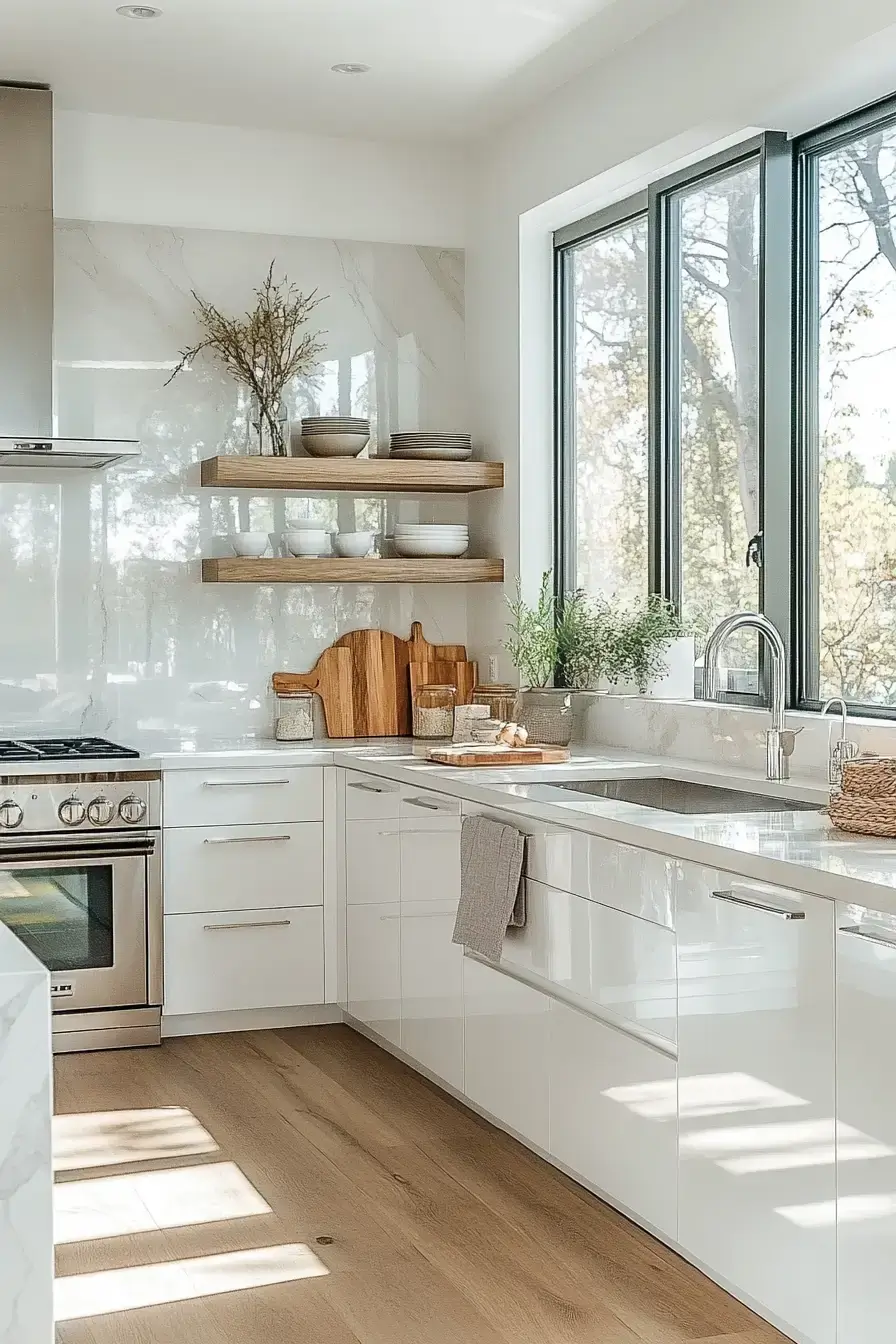 29 Aluminium Kitchen Cabinets Ideas for a Cool, Clean Look 16
