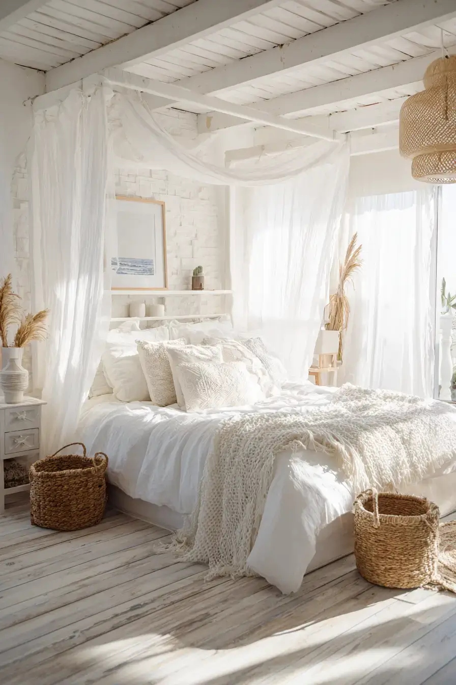 29 Beachy Boho Bedroom Ideas That Skip the Clichés 16