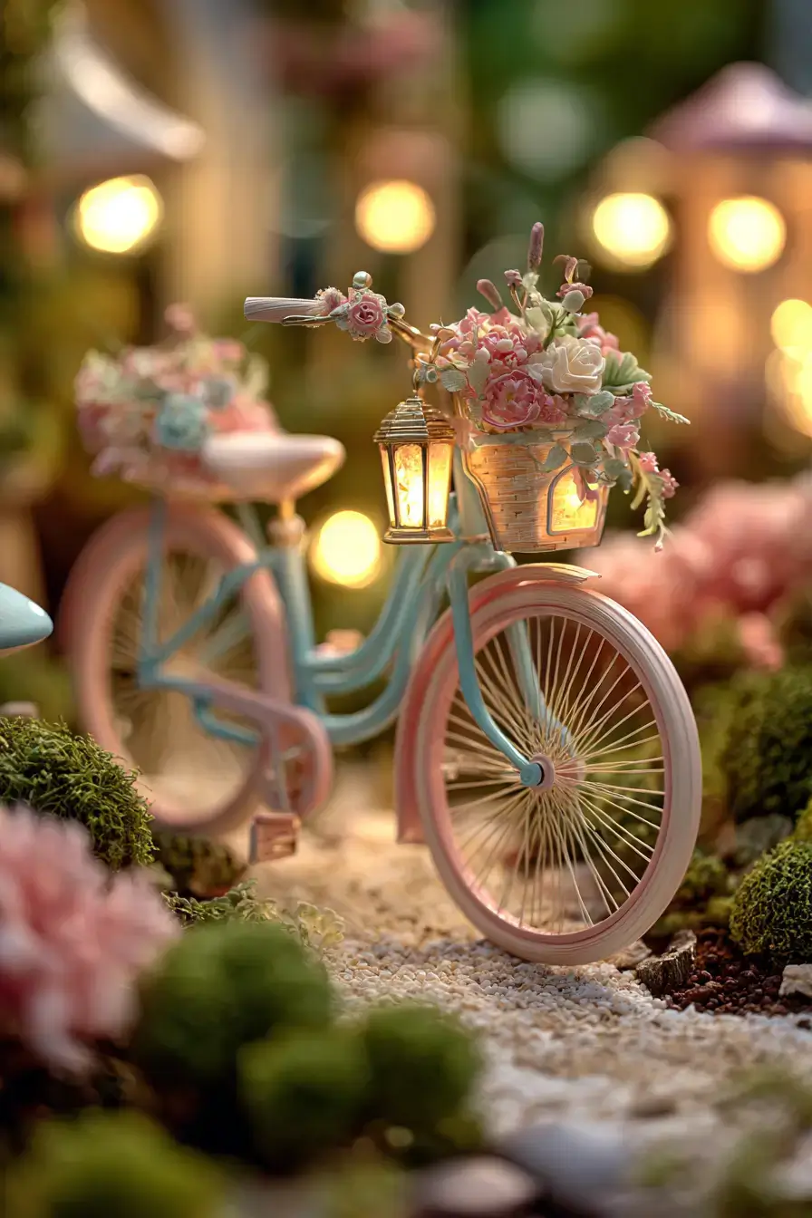 29 Bicycle Yard Decor Ideas for a Front Garden With Character 17