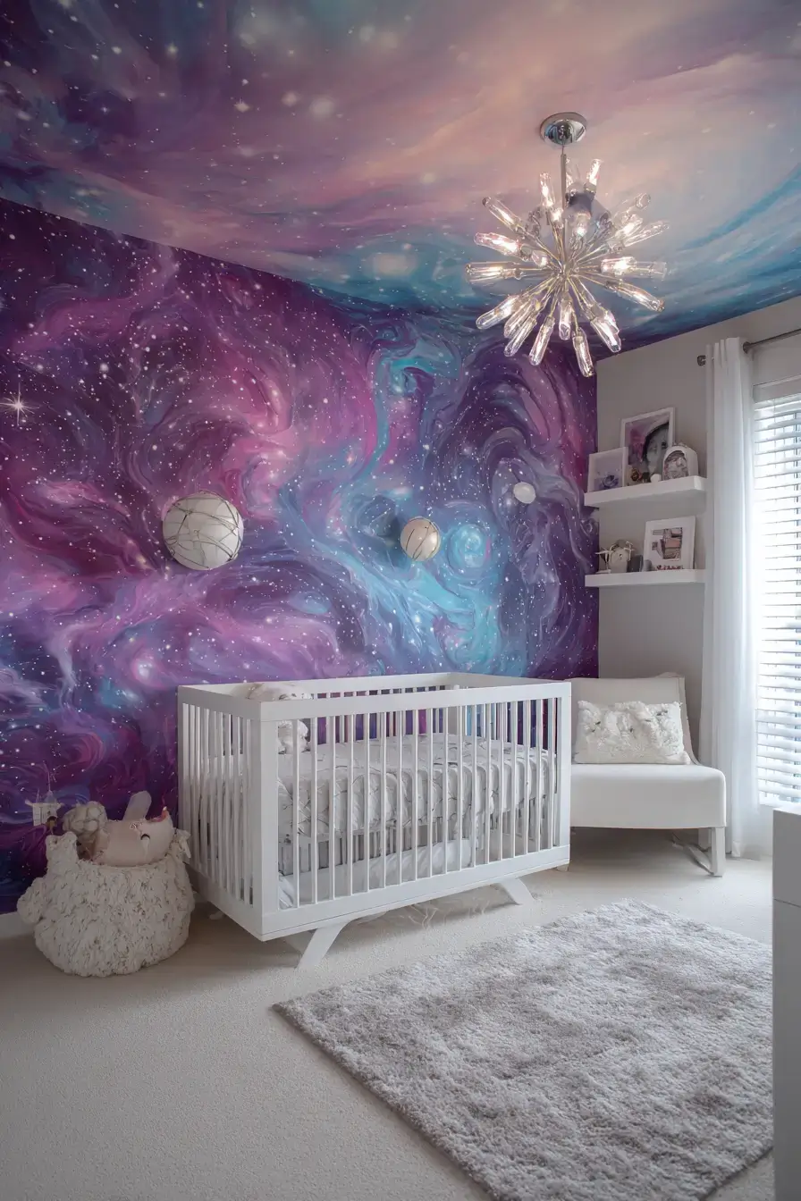 29 Space Themed Nursery Ideas a Little One Will Stargaze Over 17