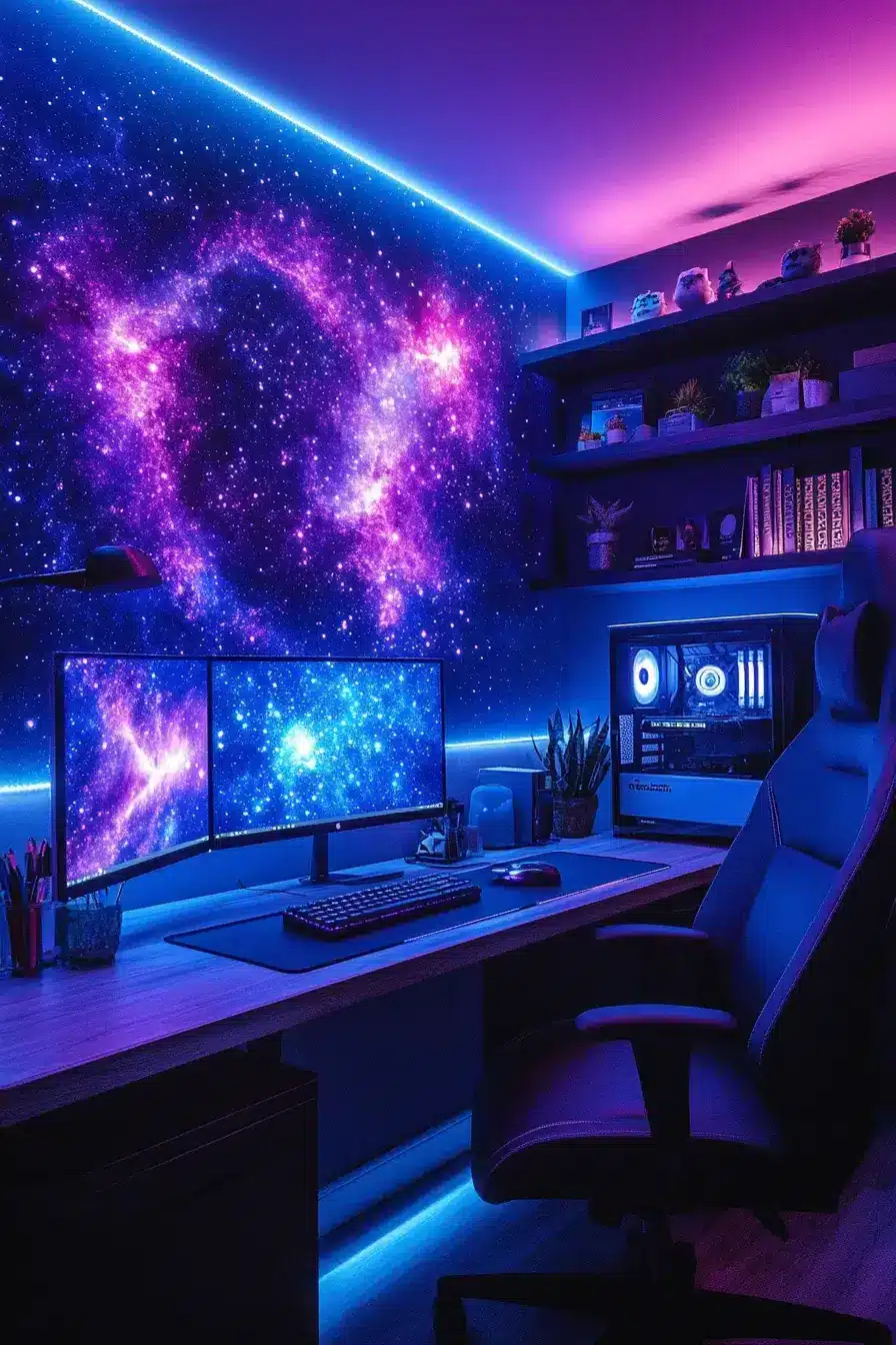 29 Dopamine Decor Office Ideas That Make the Desk Bearable 17