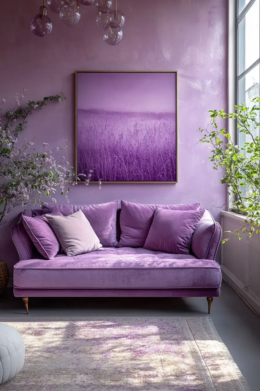 29 Purple Room Decor Ideas for a Space That Feels Grown-Up 17
