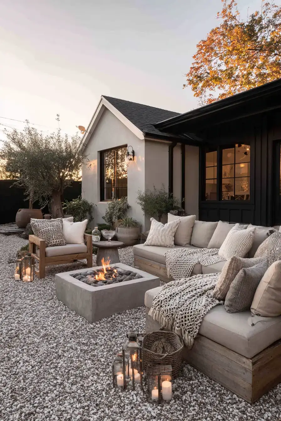 29 Fire Pit Ideas for a Backyard on a Budget That Still Feel Cozy 17
