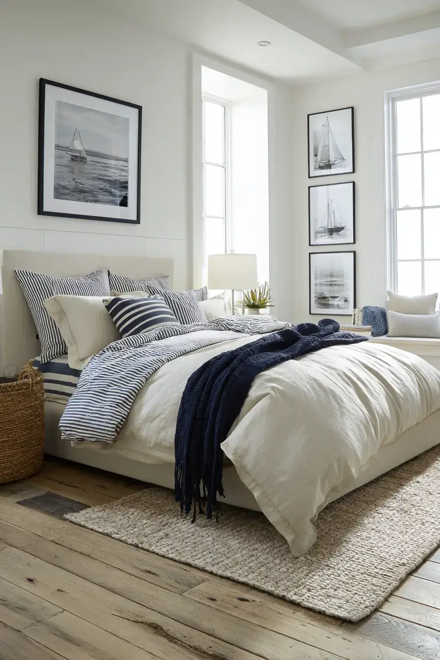 29 Beach Theme Bedroom Ideas for a Room That Feels Like a Cottage 17