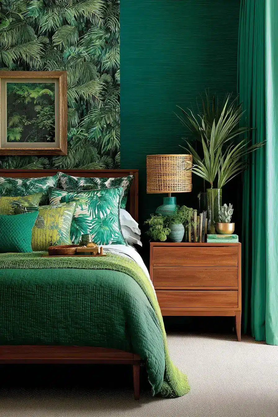 29 Nature Themed Bedroom Ideas That Keep the Outdoors Close 17