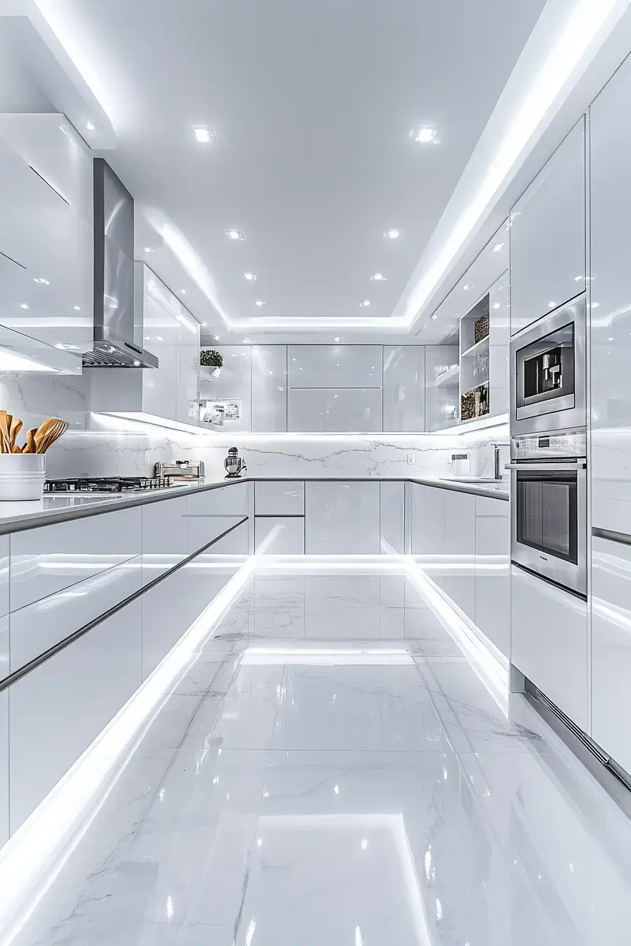 29 White Kitchen Cabinets Ideas That Keep the Room Bright 17
