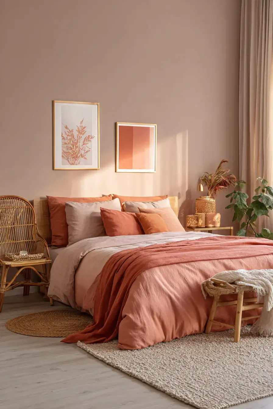 29 Warm Bedroom Aesthetic Ideas for a Room That Feels Held 17