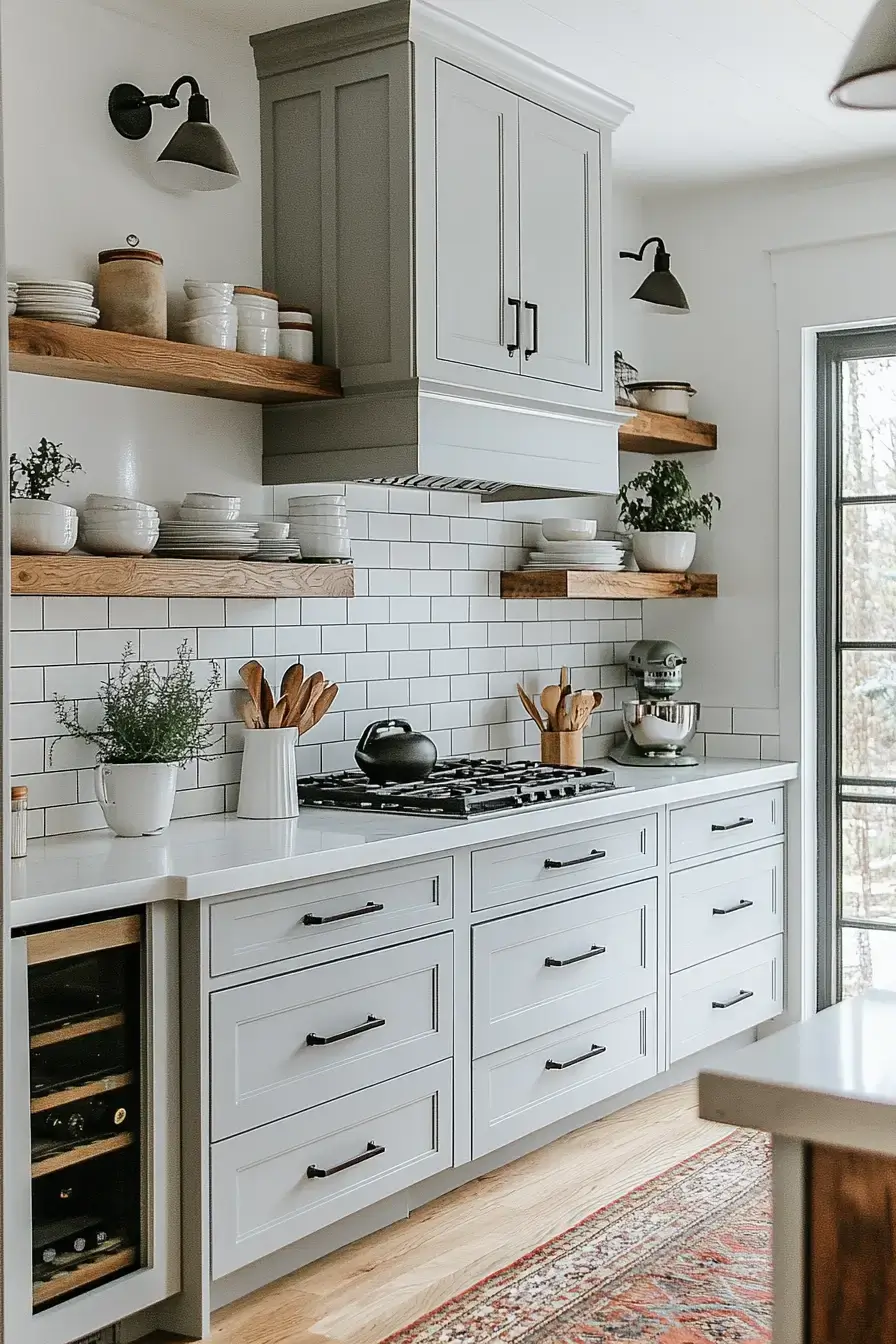 29 Shaker Kitchen Cabinets Ideas That Never Look Dated 17