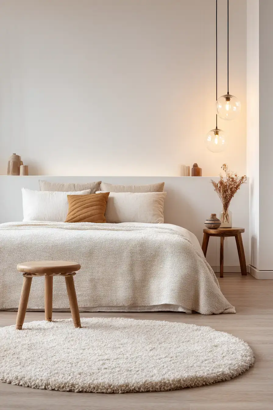 29 Warm Minimalist Bedroom Ideas That Still Feel Soft 17