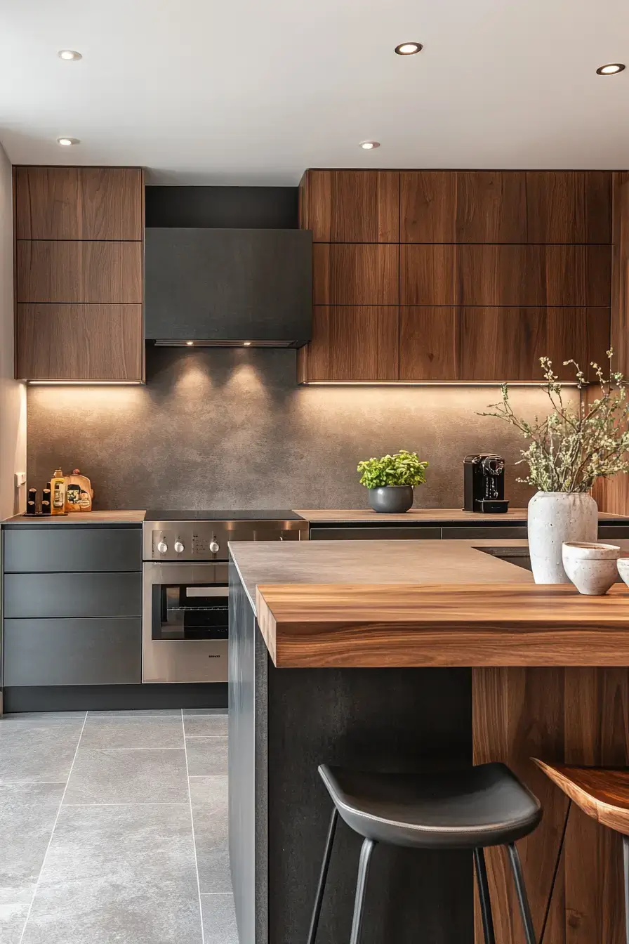 29 Aluminium Kitchen Cabinets Ideas for a Cool, Clean Look 17