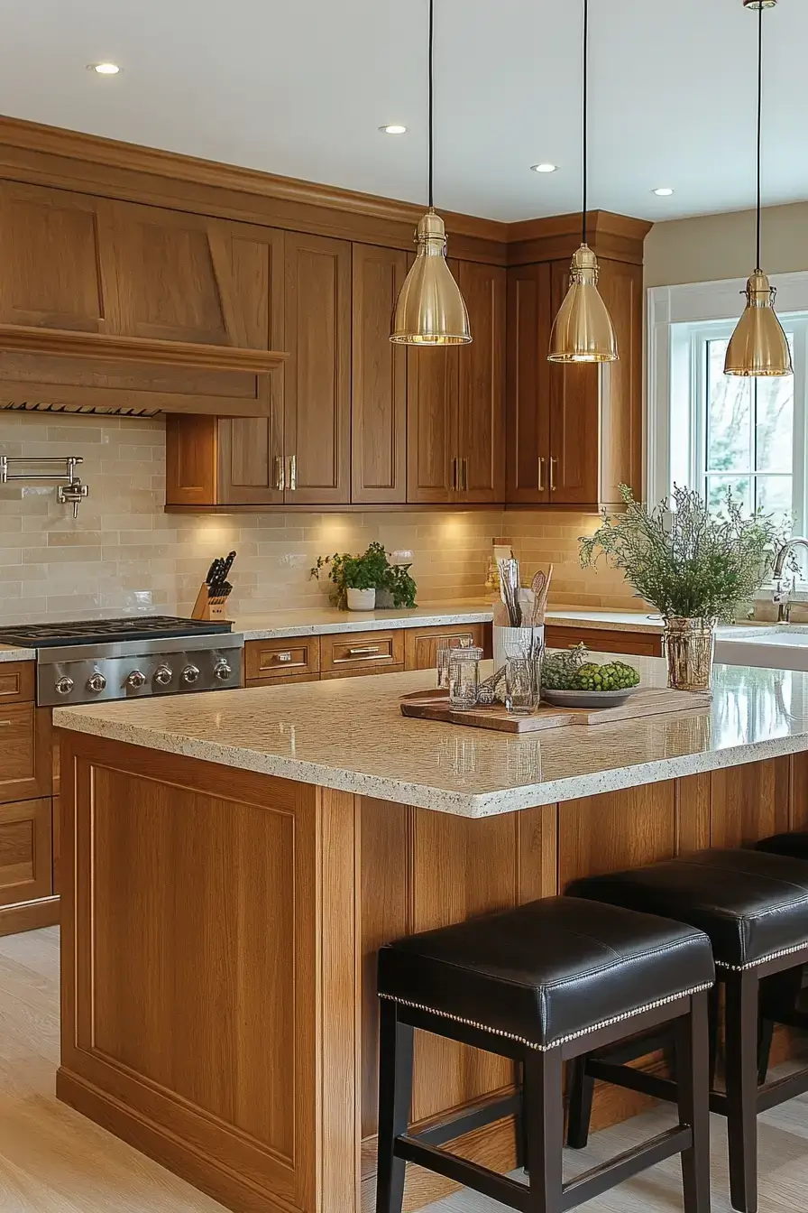 29 Stained Kitchen Cabinets Ideas That Show the Real Wood 18