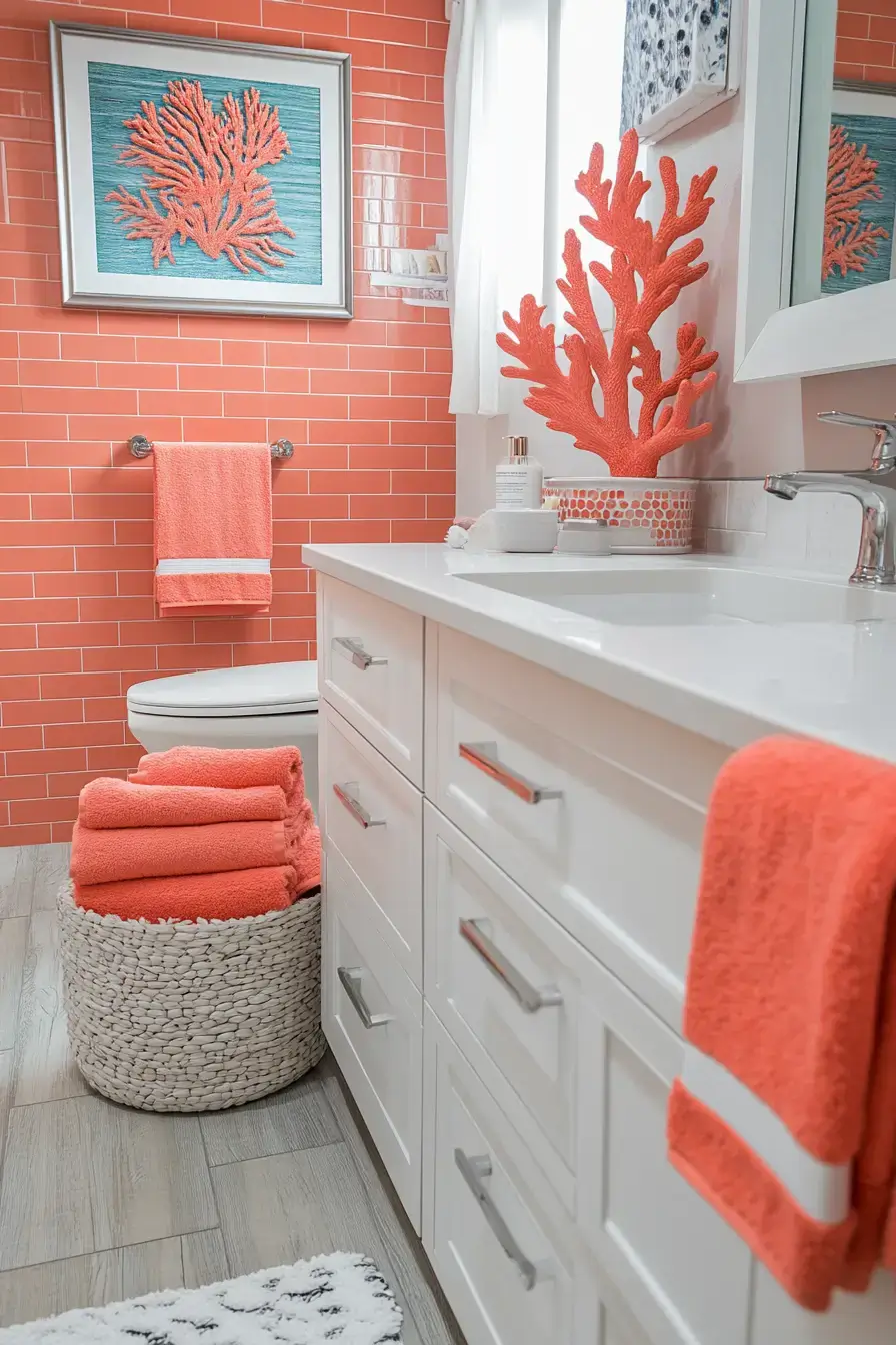 29 Ocean Themed Bathroom Ideas That Bring the Shore Indoors 18