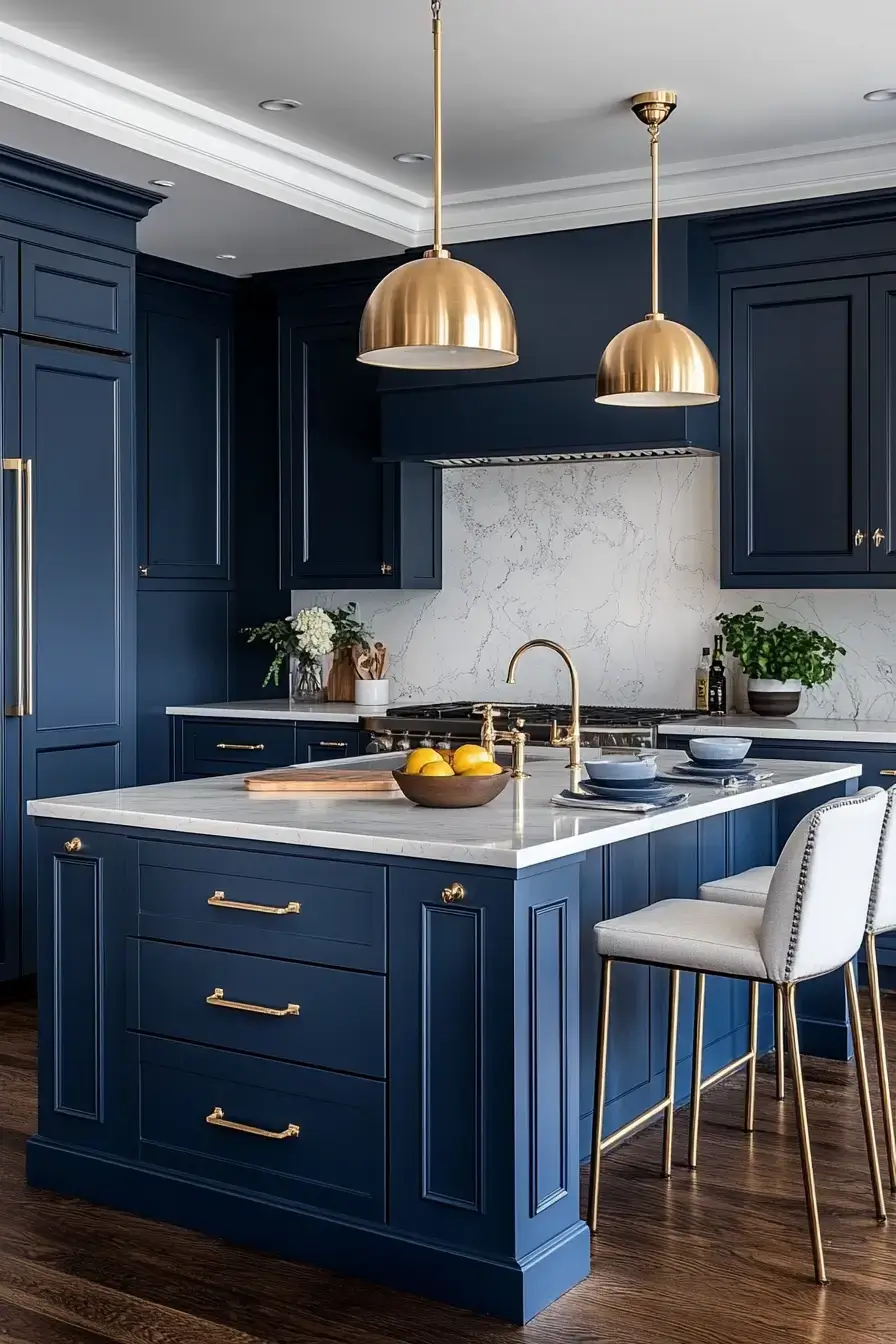 29 Two Toned Kitchen Cabinets Ideas That Split the Color Right 18