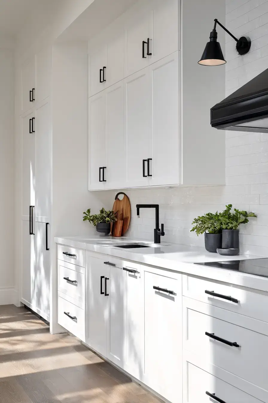 29 White Kitchen Cabinets Ideas That Keep the Room Bright 19