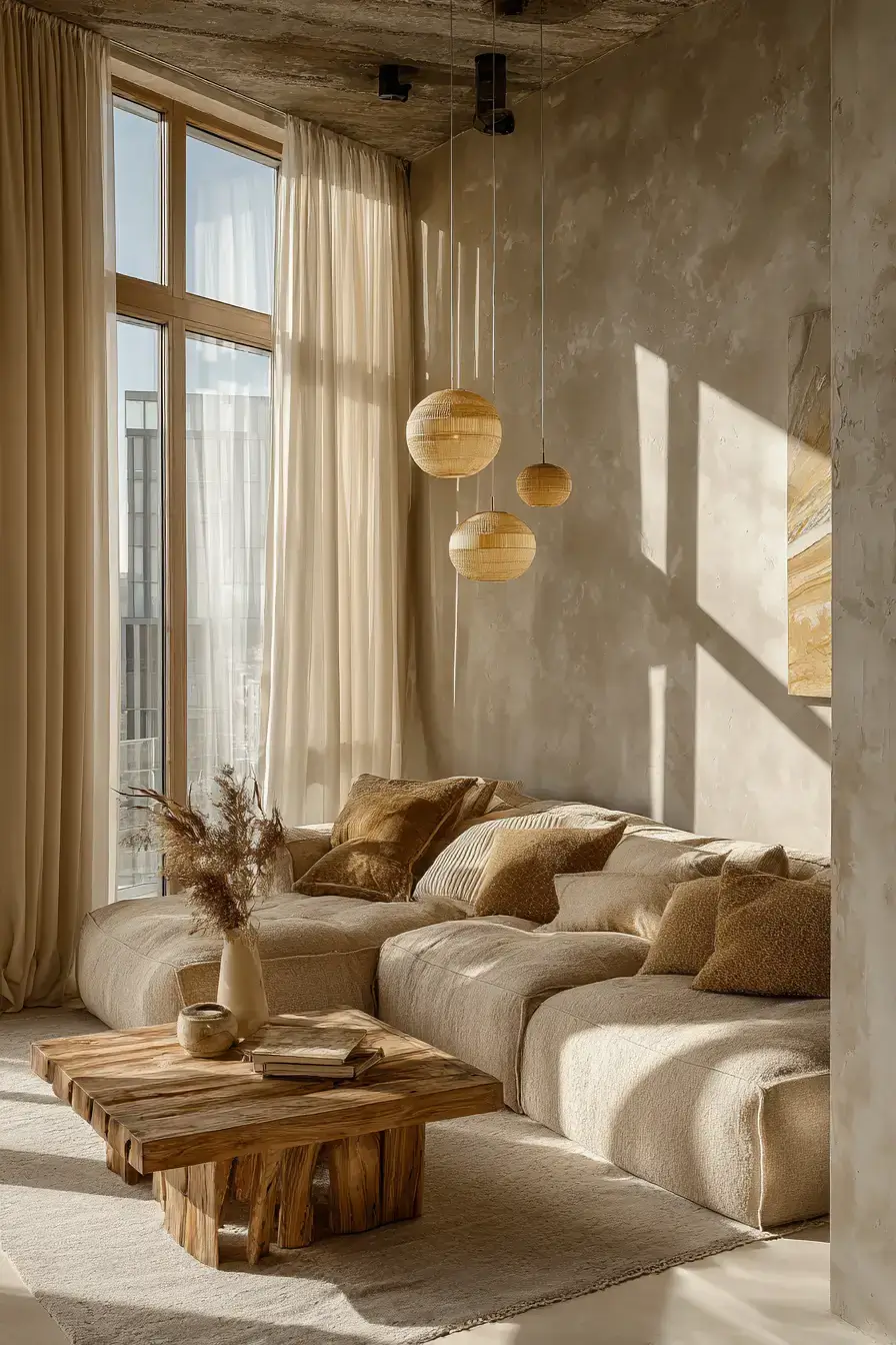 29 Warm Rustic Living Room Ideas with a Real Fireplace Feel 19