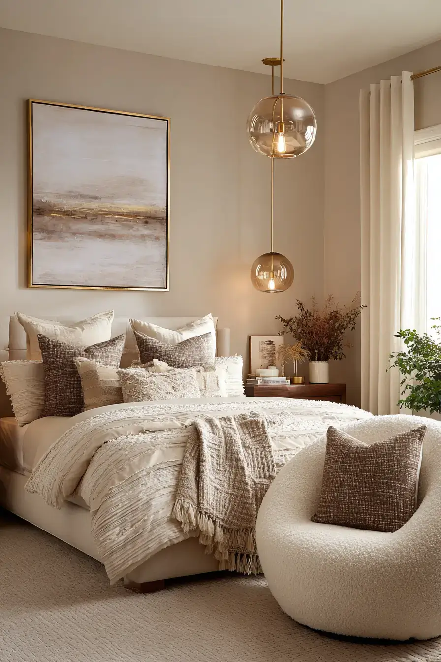 29 Warm Neutral Bedroom Ideas That Never Go Flat 19