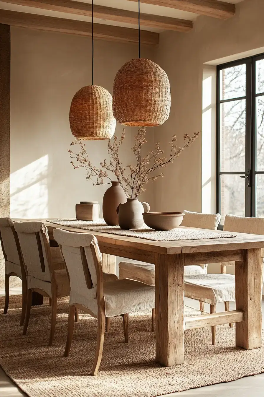 29 Warm Dining Room Ideas for a Table People Linger At 19