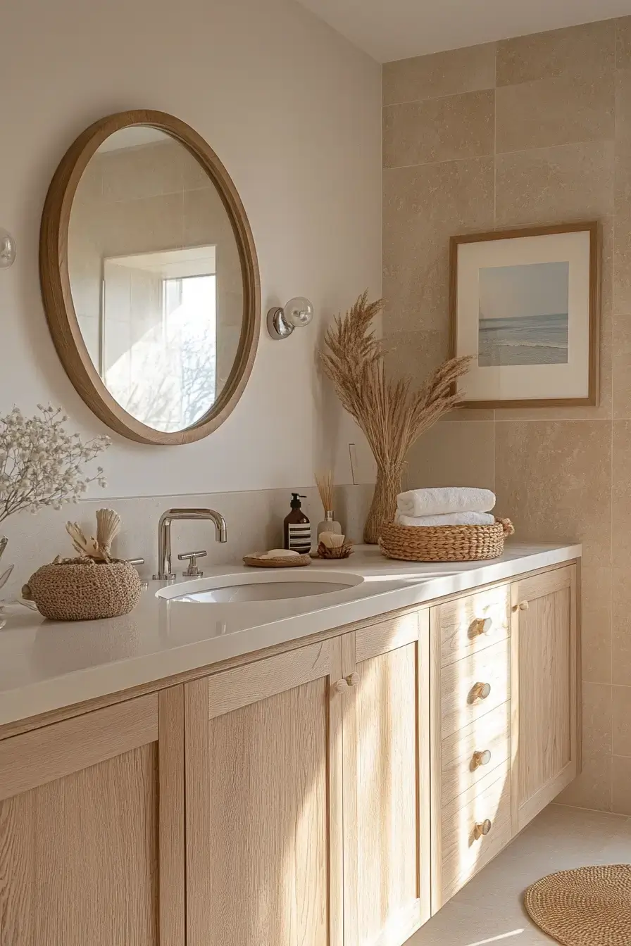 29 Ocean Themed Bathroom Ideas That Bring the Shore Indoors 19