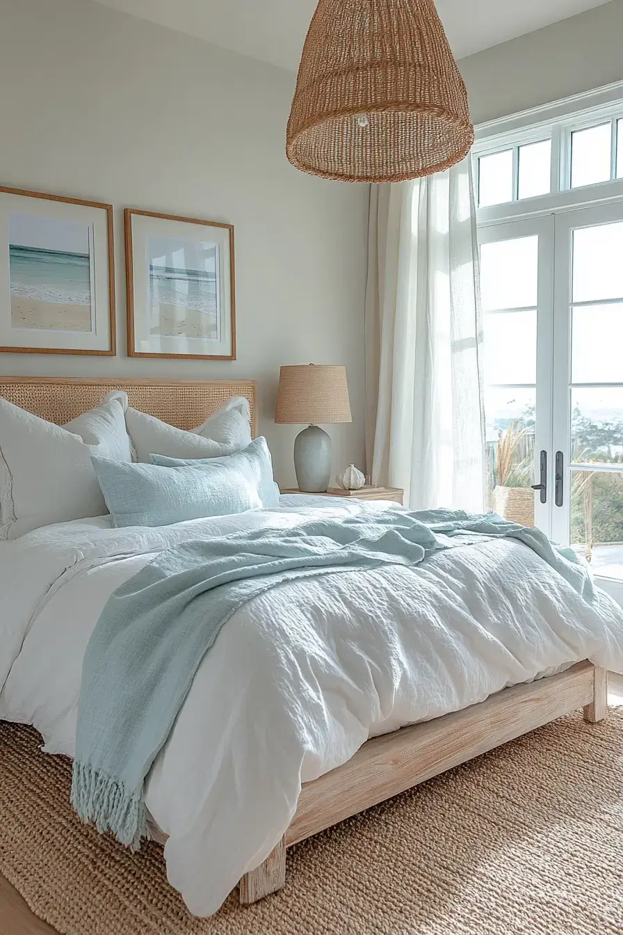 29 Beach Theme Bedroom Ideas for a Room That Feels Like a Cottage 2