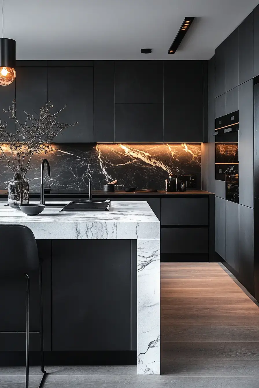 29 Handleless Cabinets Ideas for a Kitchen With No Visible Pulls 2