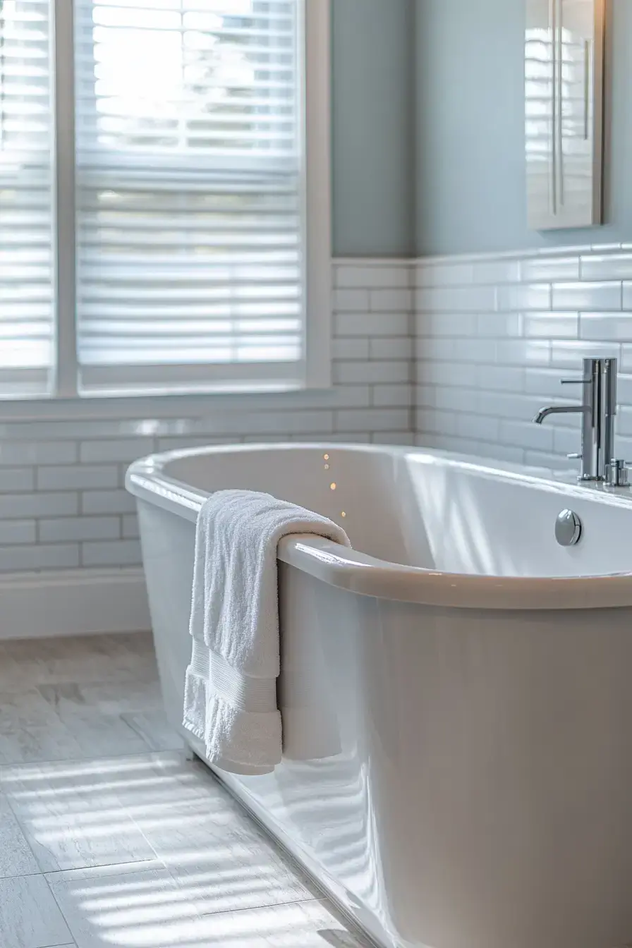 29 Beachy Bathroom Ideas That Feel Like a Cottage 2