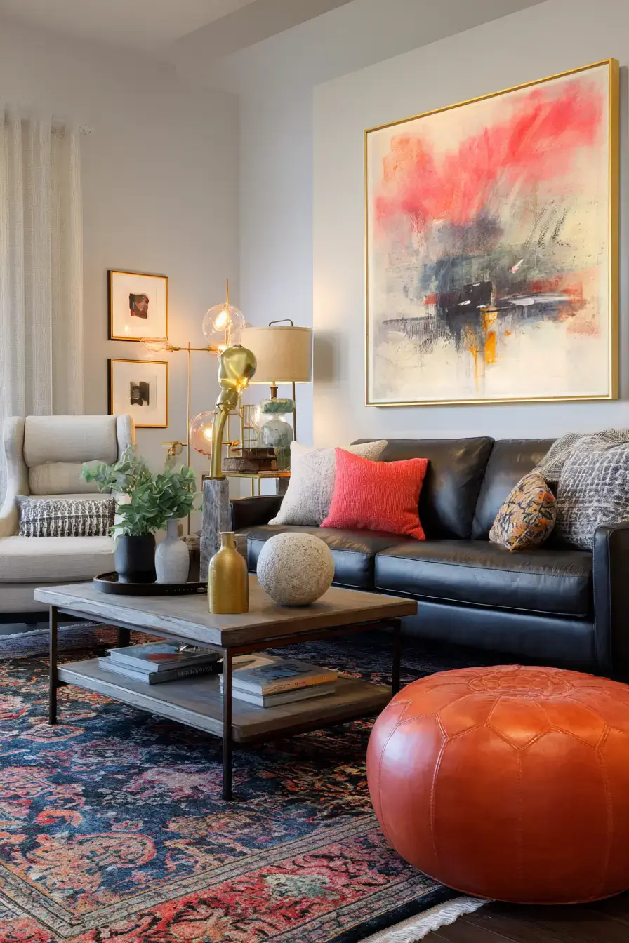 29 Eclectic Living Room Ideas That Look Collected, Not Random 2