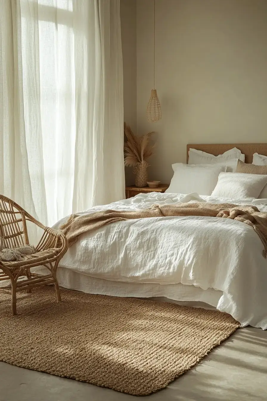 29 Warm Beige Bedroom Ideas for a Room That Calms You Down 2
