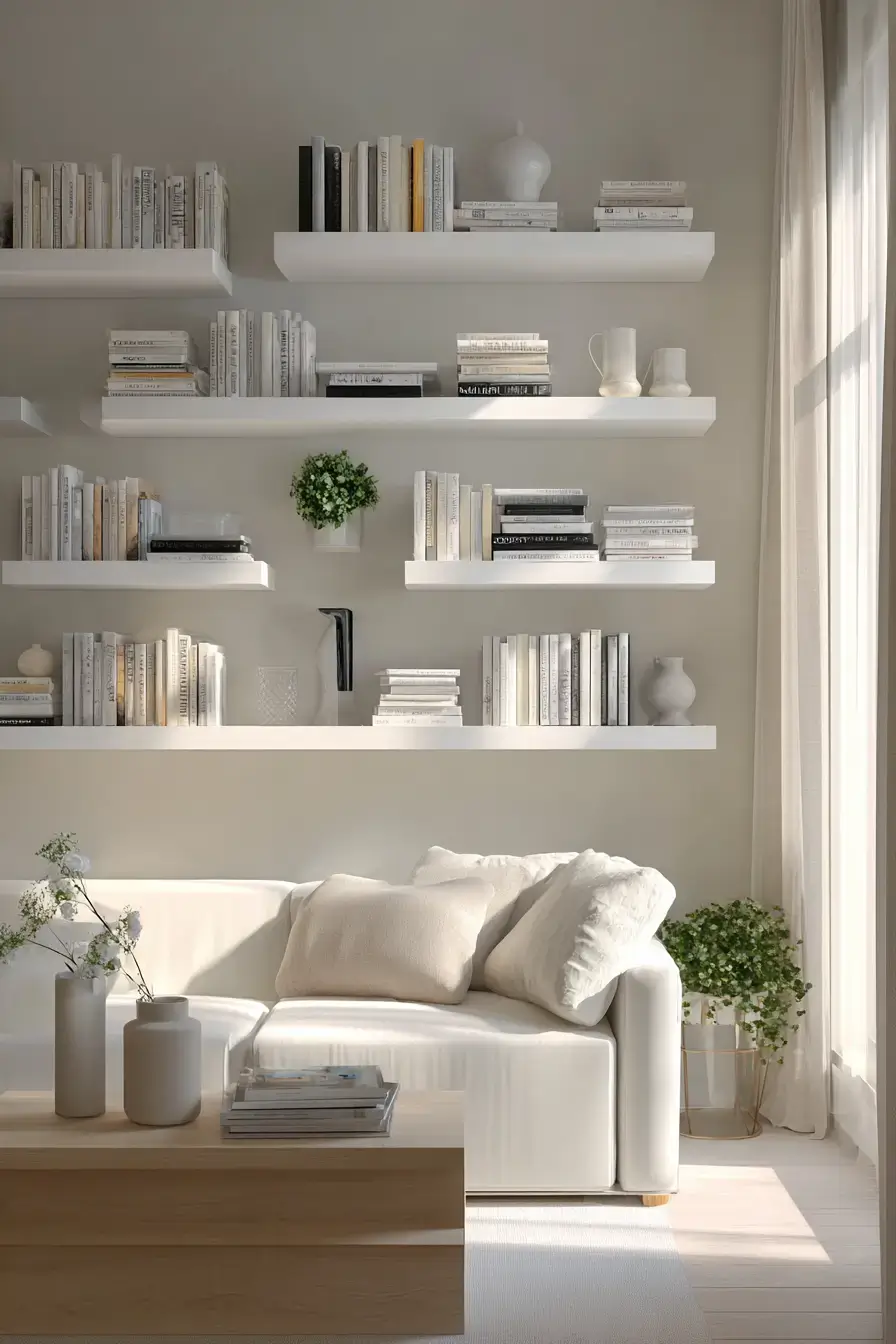 29 Bookshelves for Small Spaces That Hold More Than They Look Like 2
