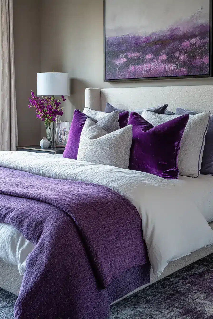 29 Purple Room Decor Ideas for a Space That Feels Grown-Up 20