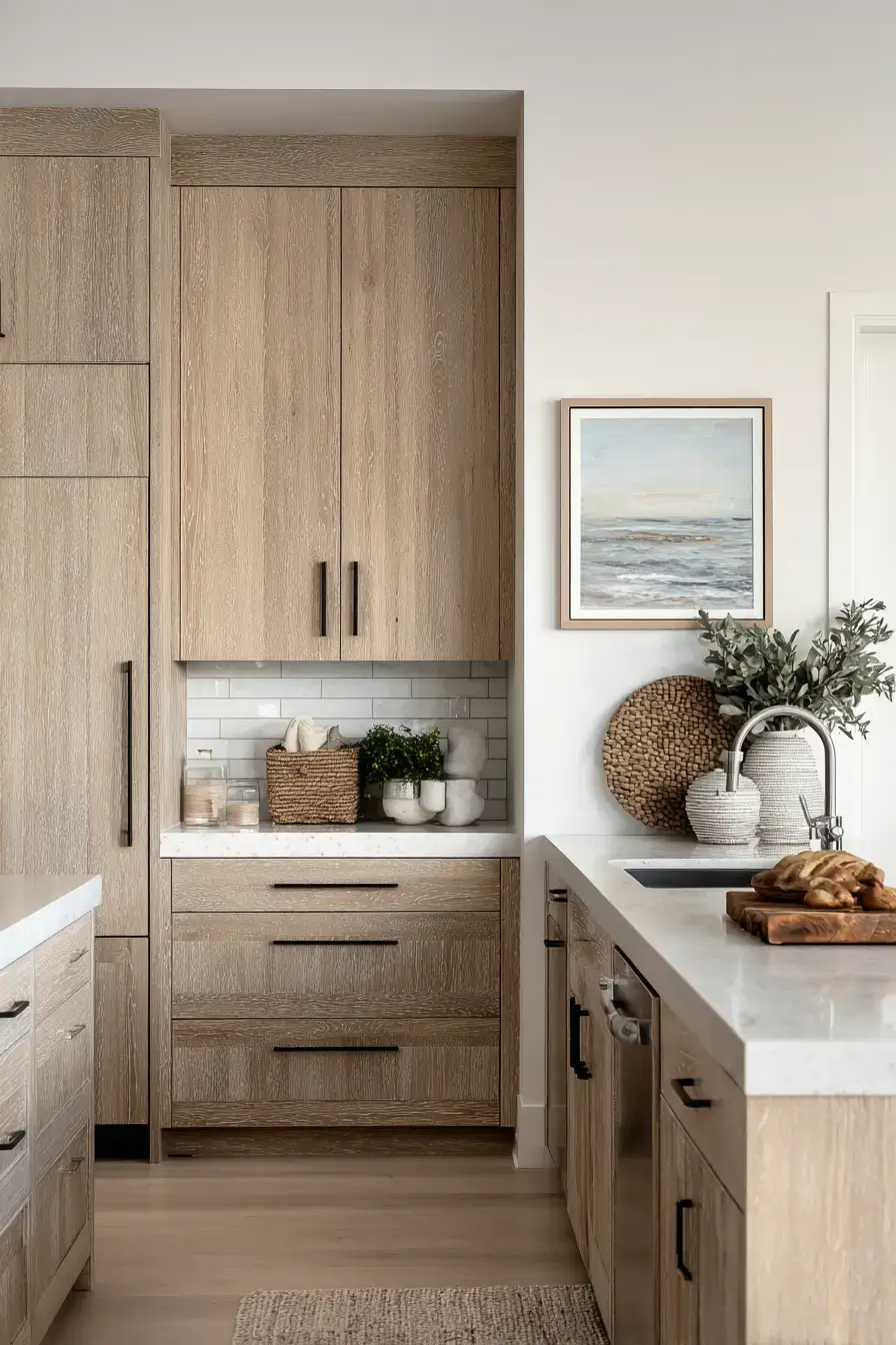 29 Handleless Cabinets Ideas for a Kitchen With No Visible Pulls 20