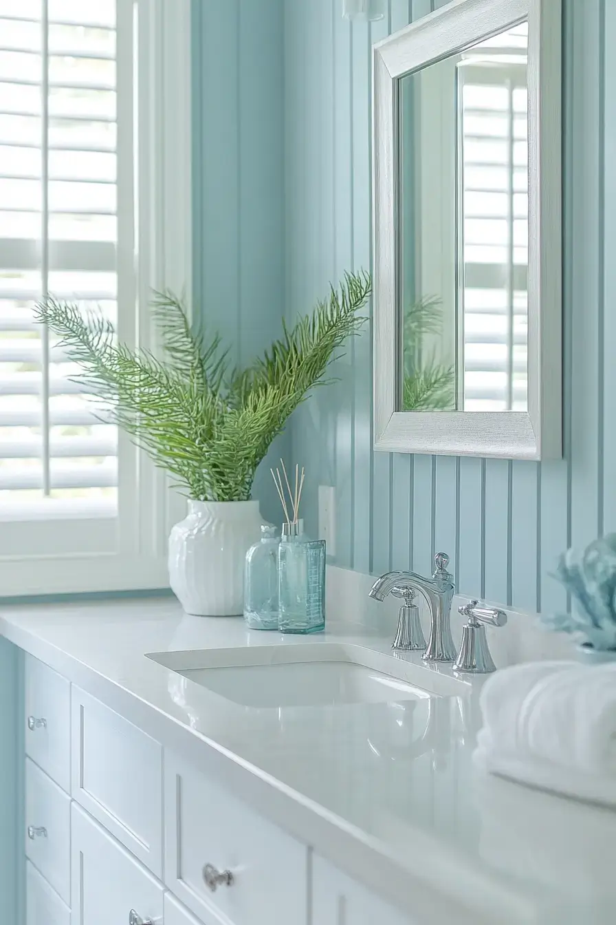 29 Ocean Themed Bathroom Ideas That Bring the Shore Indoors 20
