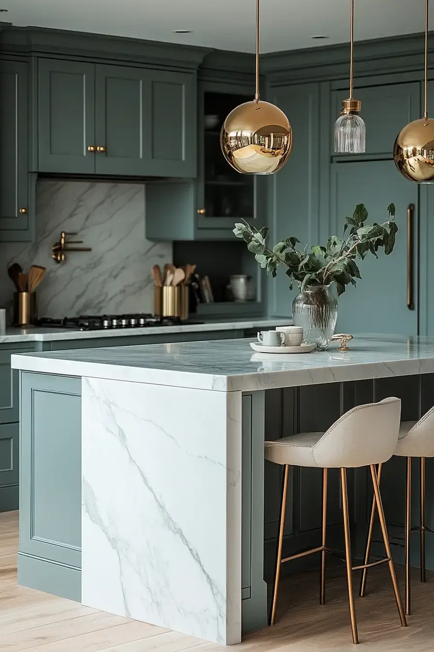 29 Sage Kitchen Cabinets Ideas for a Calm, Real Kitchen 20