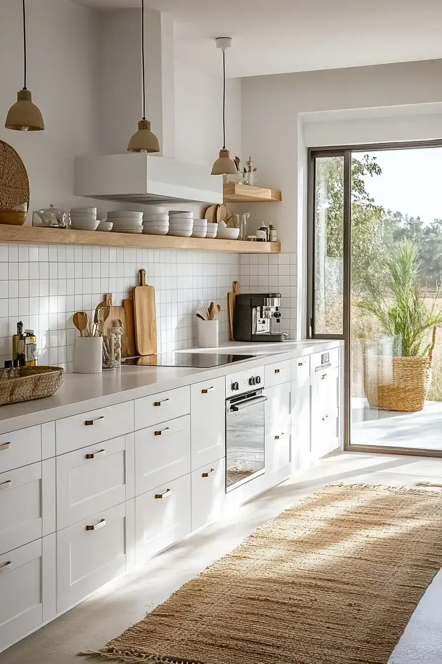 29 White Kitchen Cabinets Ideas That Keep the Room Bright 20