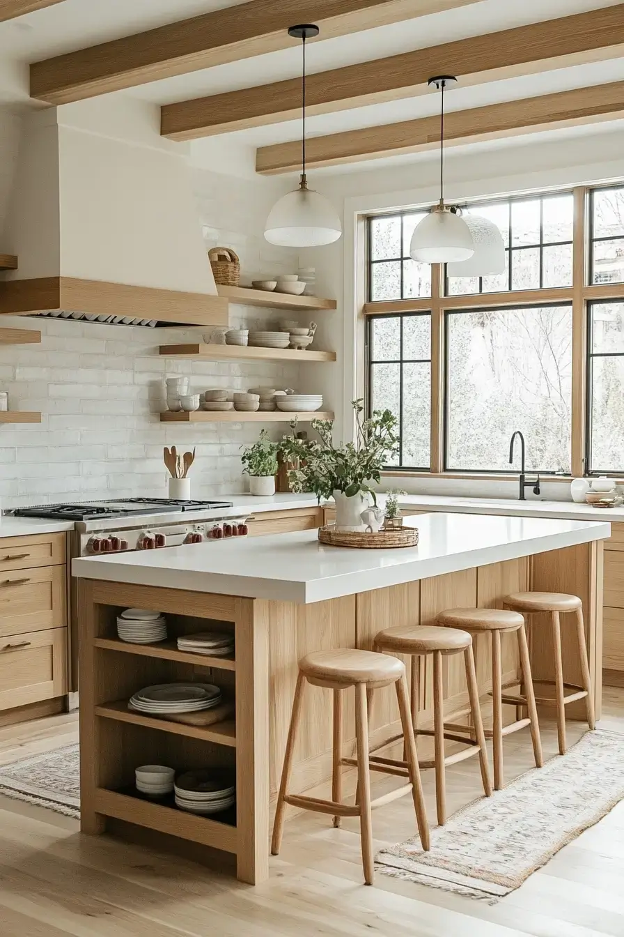 29 Stained Kitchen Cabinets Ideas That Show the Real Wood 20