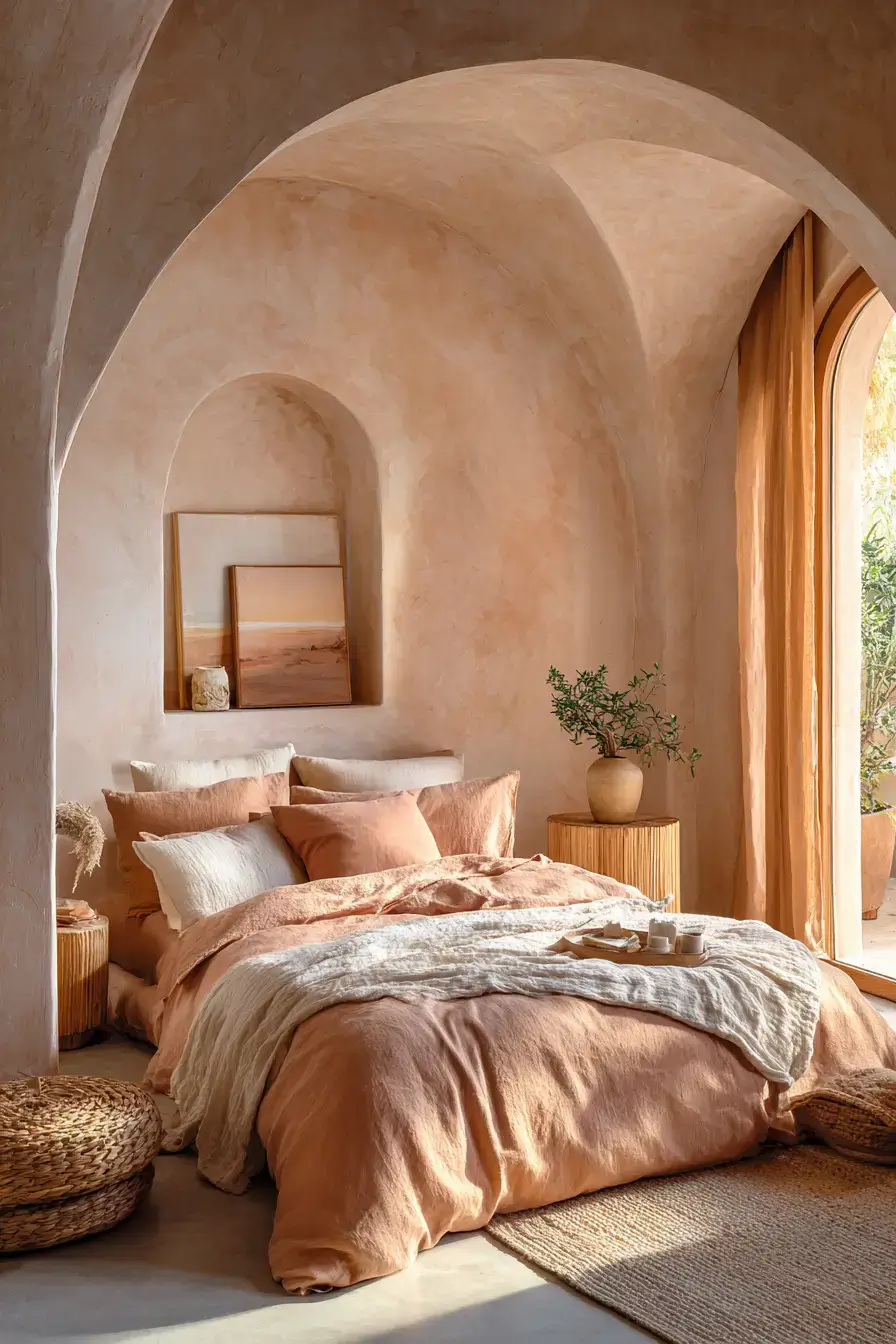 29 Warm Minimalist Bedroom Ideas That Still Feel Soft 20