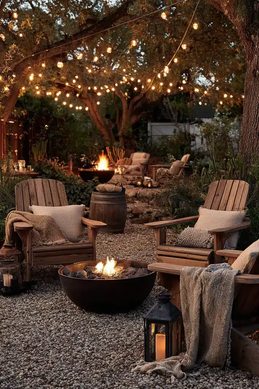 29 Fire Pit Ideas for a Backyard on a Budget That Still Feel Cozy 21