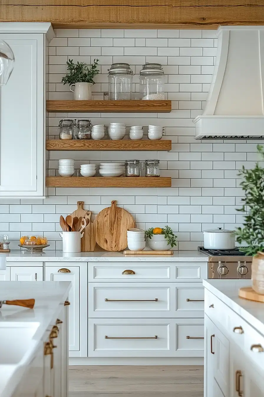 29 White Kitchen Cabinets Ideas That Keep the Room Bright 21