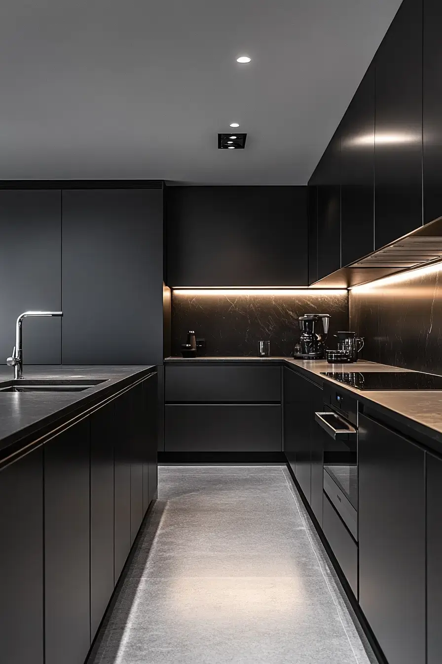 29 Aluminium Kitchen Cabinets Ideas for a Cool, Clean Look 21