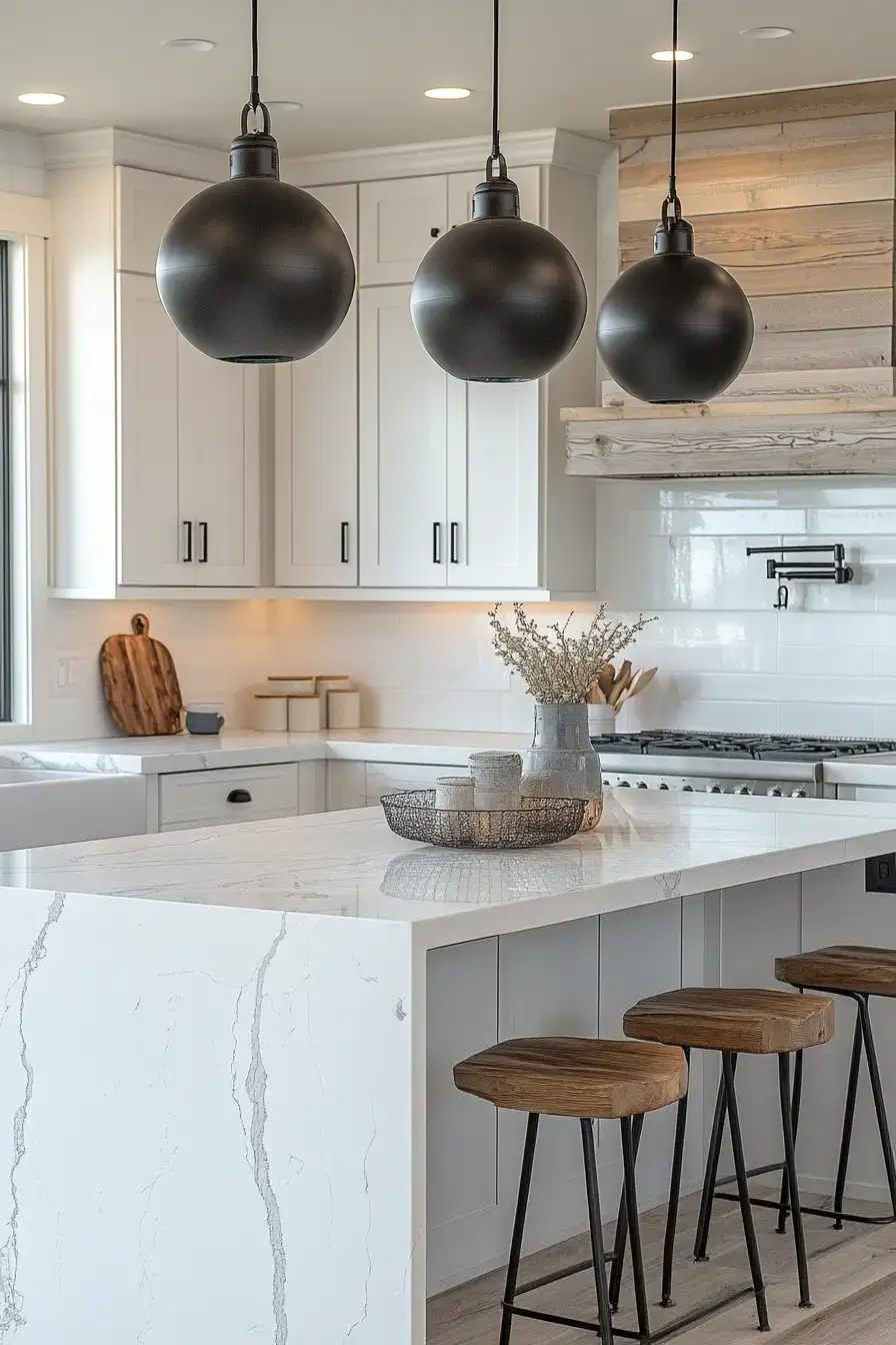 29 Farmhouse Kitchen With White Cabinets Ideas That Stay Honest 21