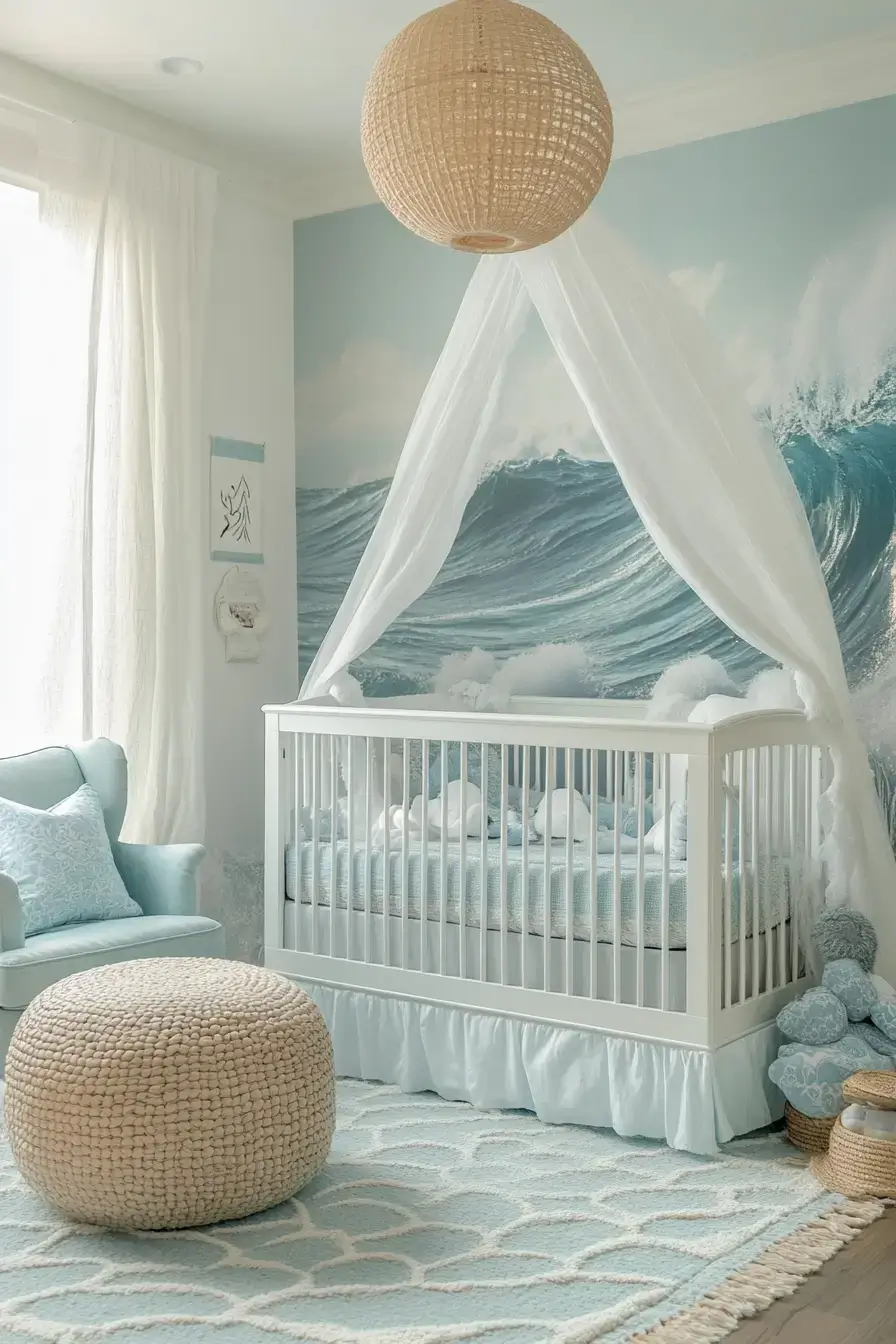 29 Ocean Themed Nursery Ideas for a Calm, Soothing Room 21