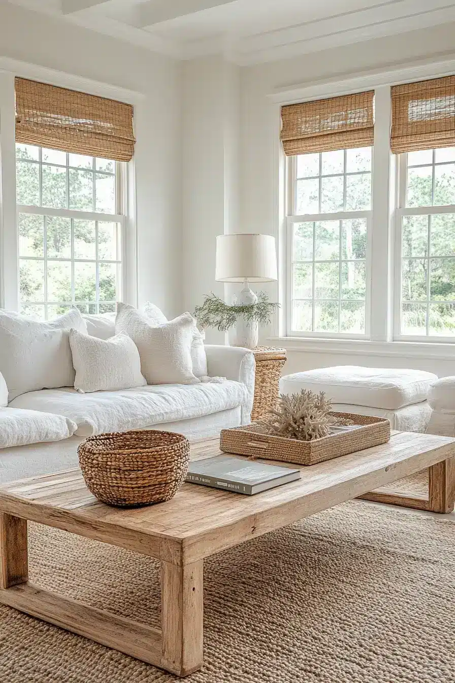 29 Beachy Living Room Ideas for an Open, Airy Space 21